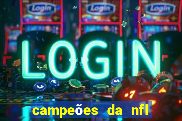 campeões da nfl desde 1920